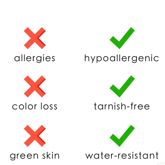 AVARIA EARRINGS - 18k gold plated & silver hoops (water resistant) - Picture 7 of 7